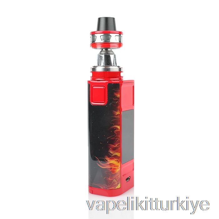 Vape Türkiye Joyetech Cuboid Tap 228w Tc Başlangıç ​​kiti Kırmızı